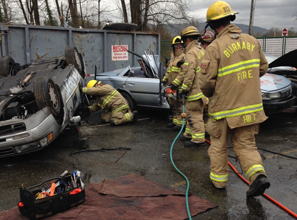 ABC supports training opportunities in auto extrication procedures