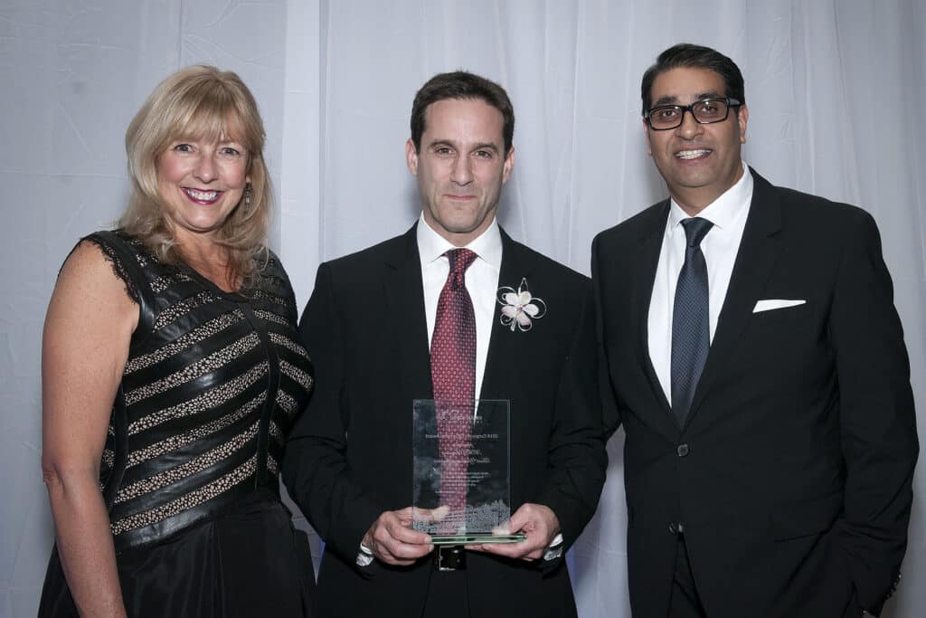 David Yochlowitz accepts Burnaby Hospital Foundation Award for Corporate Citizenship 2014